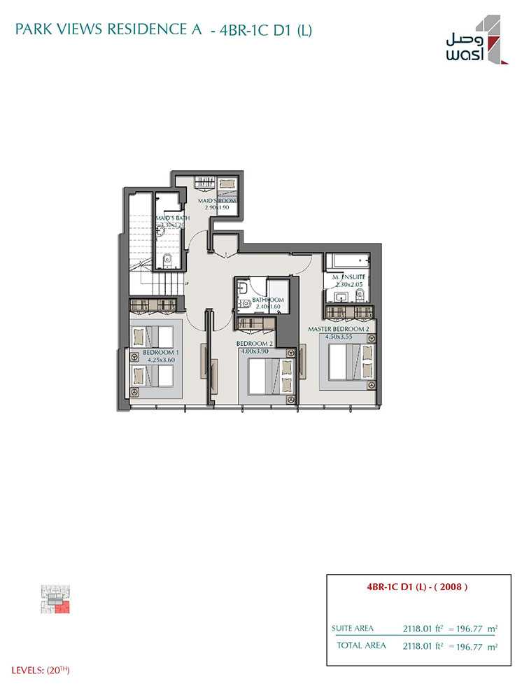 Type 1C D1 (L), 2008, Levels 20th